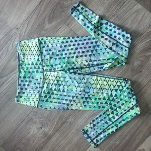 EUC Victoria Sport Knockout Tights Full Length Size Small